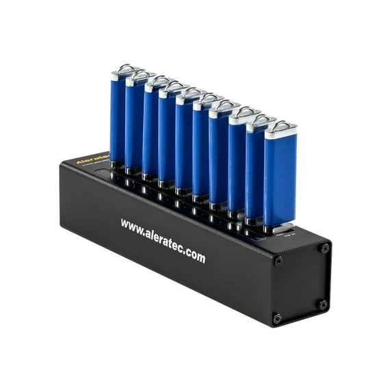 Aleratec 1:10 USB 3.0 Copy Cruiser Mini V2 Duplicator - USB drive duplicator - 10 bays (USB 3.0)