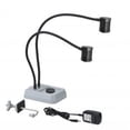 thumbnail image 1 of Alert FTL230 Bench Lamp with Dual 220 Lumen LEDs, 1, Black, White, 1 of 2