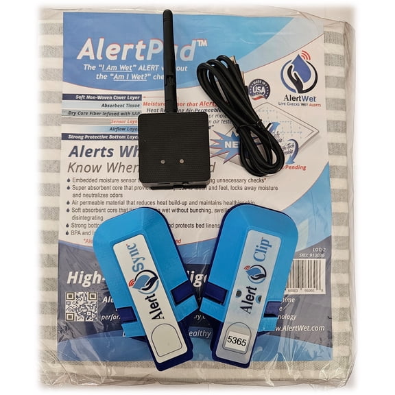AlertWet System Sample Kit for Live Incontinence Monitoring