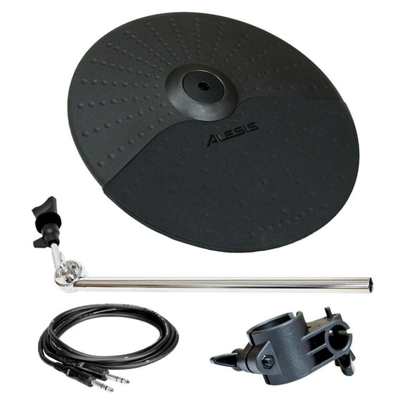 Alesis 10" Single Zone Cymbal Bundle with Support Arm, Clamp, 1/4" TRS Cable