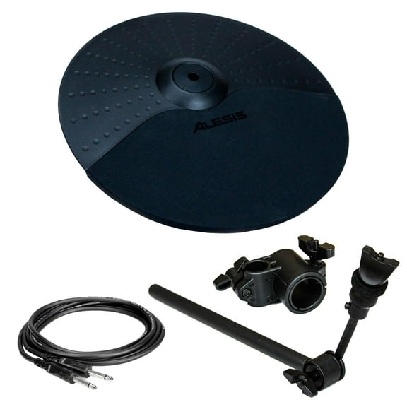 Alesis 10" Single-Zone Cymbal Pad Bundle with Support Arm, Clamp, 1/4" Cable
