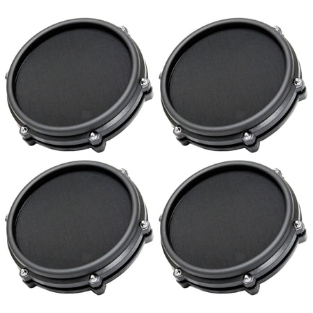 4-pack of Alesis 8" Single-Zone Mesh Head Electronic Drum Pads Set Pack Bundle