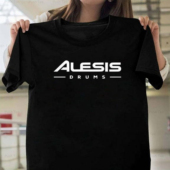 Alesis Drums Electronic Percussion Music Equipment Logo Graphic New Unisex T-Shirt , up to 5XL