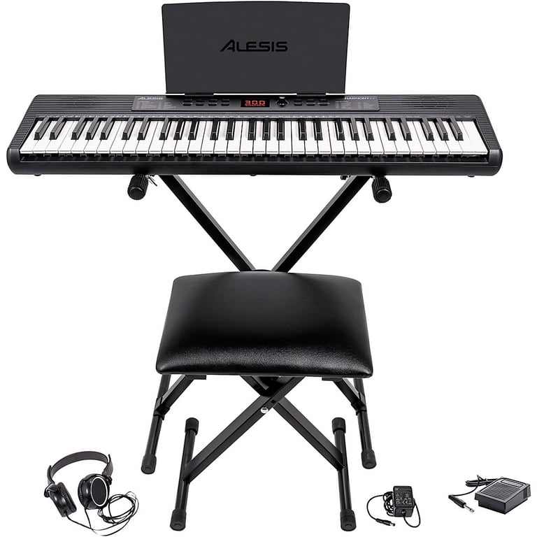 Alesis Harmony 61 MK4 61-Key Portable Keyboard Package - Walmart.com