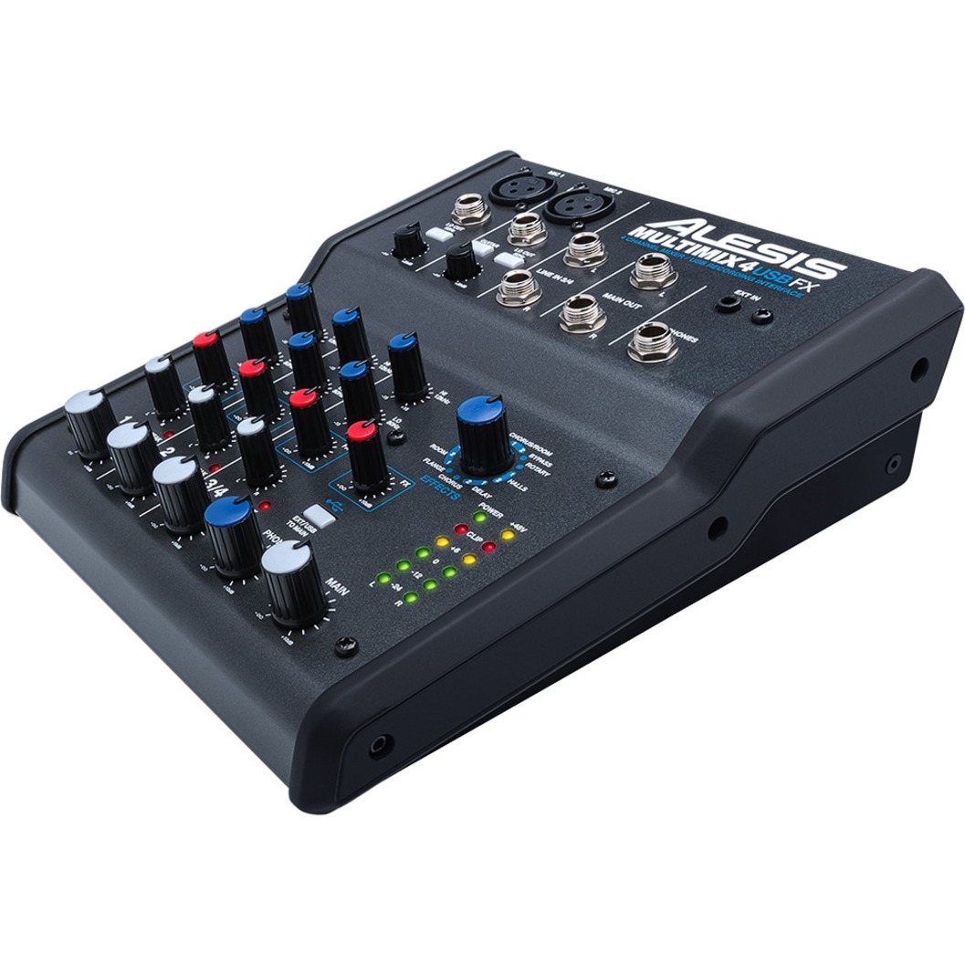 Alesis MultiMix 4 USB FX 4-Channel Mixer with Effects & USB Audio Interface - image 1 of 2