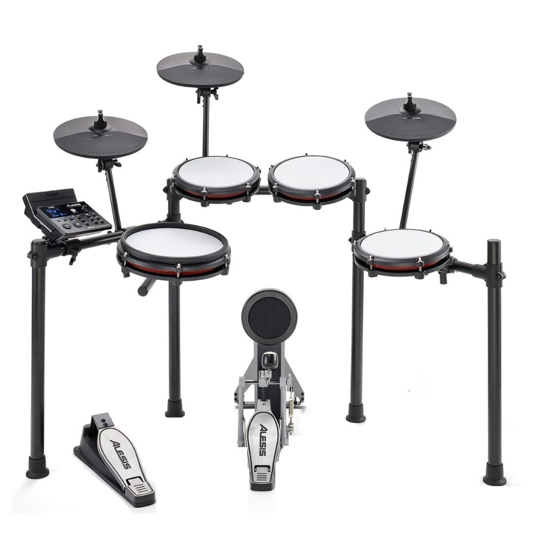 Alesis Nitro Max Kit Electronic Drum Set with Quiet Mesh Pads