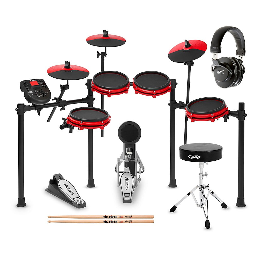 Alesis nitro mesh special edition electronic drum set starter kit deals