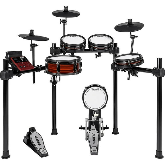Alesis Nitro Pro Drum Kit 8-Piece Drum Kit with Mesh Heads and Bluetooth