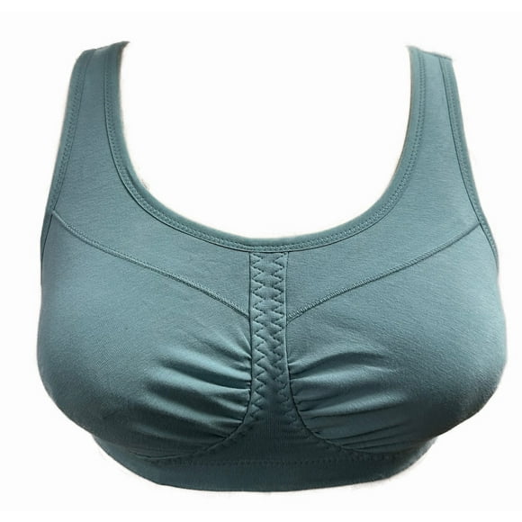 Alessandra B Breathable Wire-Free Sleep Bra Light Teal