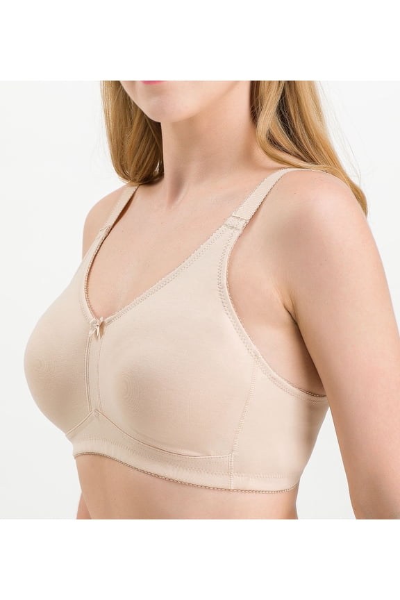 Mastectomy Bra with Pockets Based on Cup Sizes Black