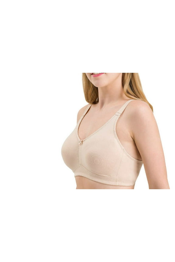 Mastectomy Bra with Pockets Based on Cup Sizes Nude