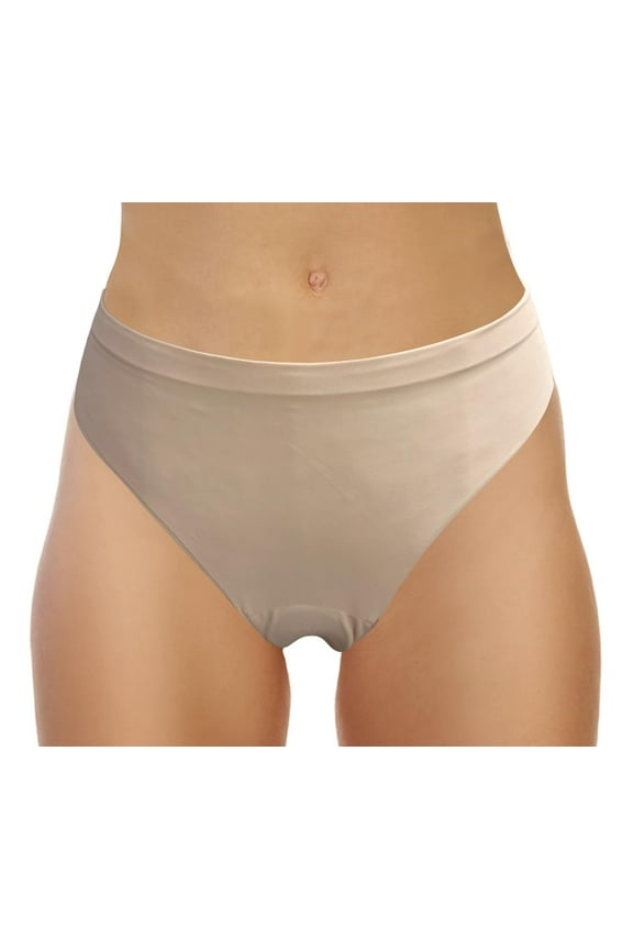 Mid Rise Camel Toe Proof Thong