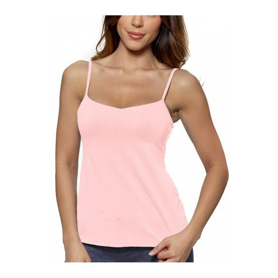 Alessandra B Underwire Bra Classic Camisole (36D, Pink)