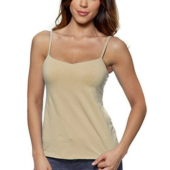 Alessandra B Underwire Bra Classic Camisole (42C, Nude)