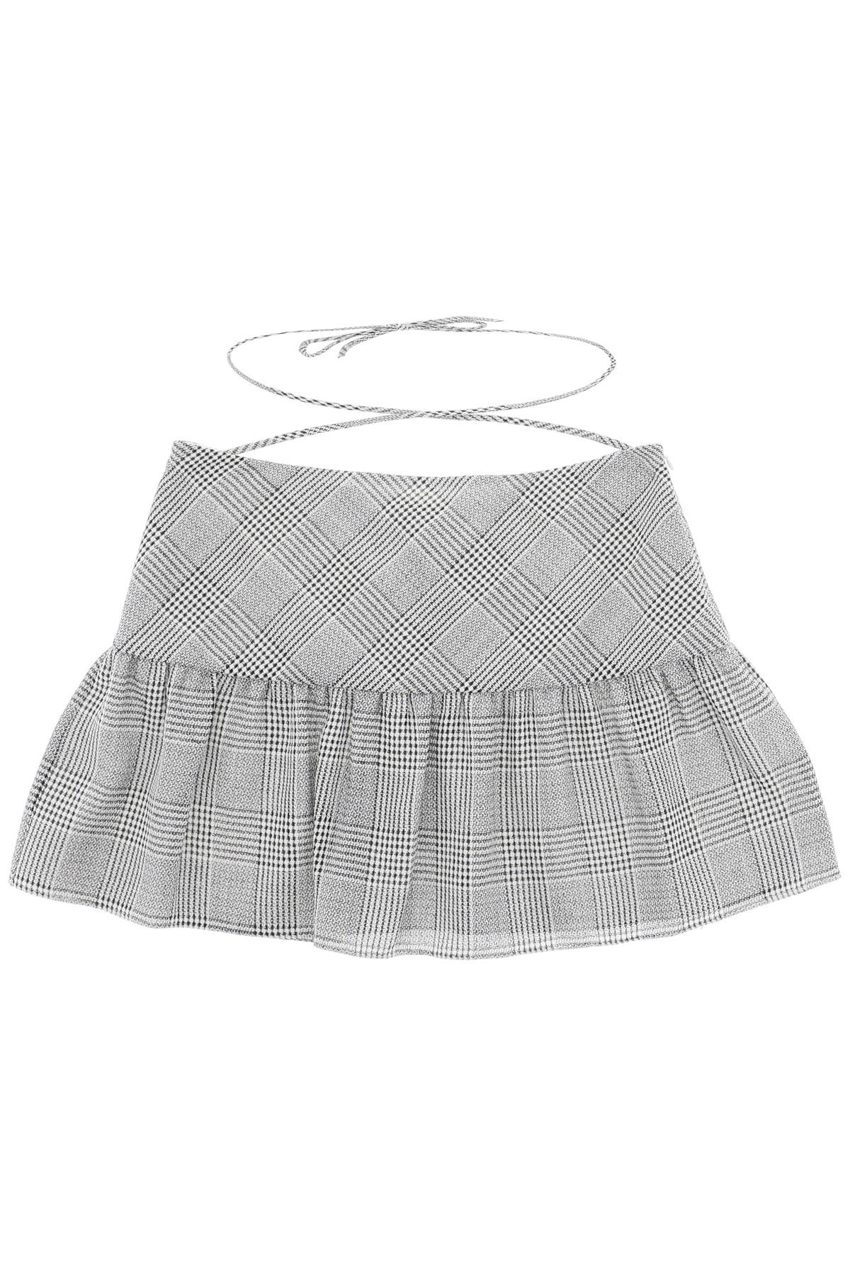 Alessandra Rich Prince Of Wales Miniskirt Women