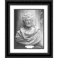 thumbnail image 1 of Alessandro Algardi 2x Matted 20x24 Black Ornate Framed Art Print 'St John the Evangelist', 1 of 2