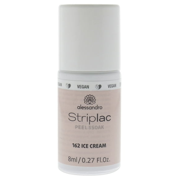 Alessandro Striplac Peel or Soak - 162 Ice Cream , 0.27 oz Nail Polish