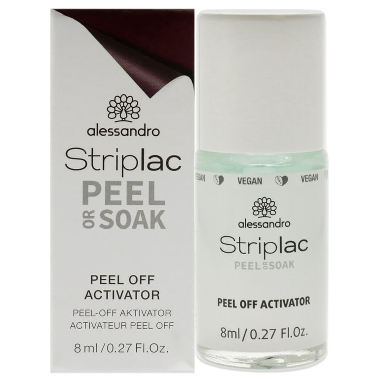 Alessandro Striplac Peel or Soak - Peel Off Activator, 0.27 oz Nail Polish