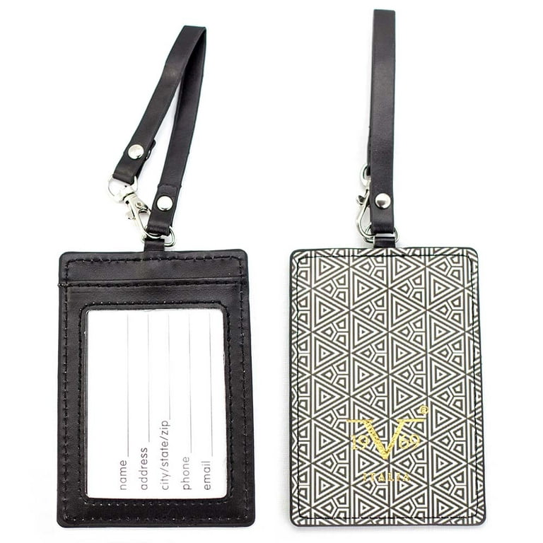 Alessandro Versace Luggage Tags / Card Holder - Set of 2 