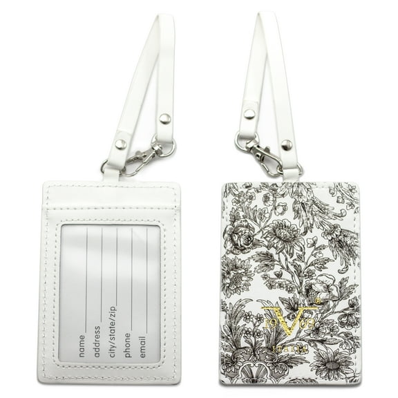 Alessandro Versace Luggage Tags / Card Holder - Set of 2 (Victorian)