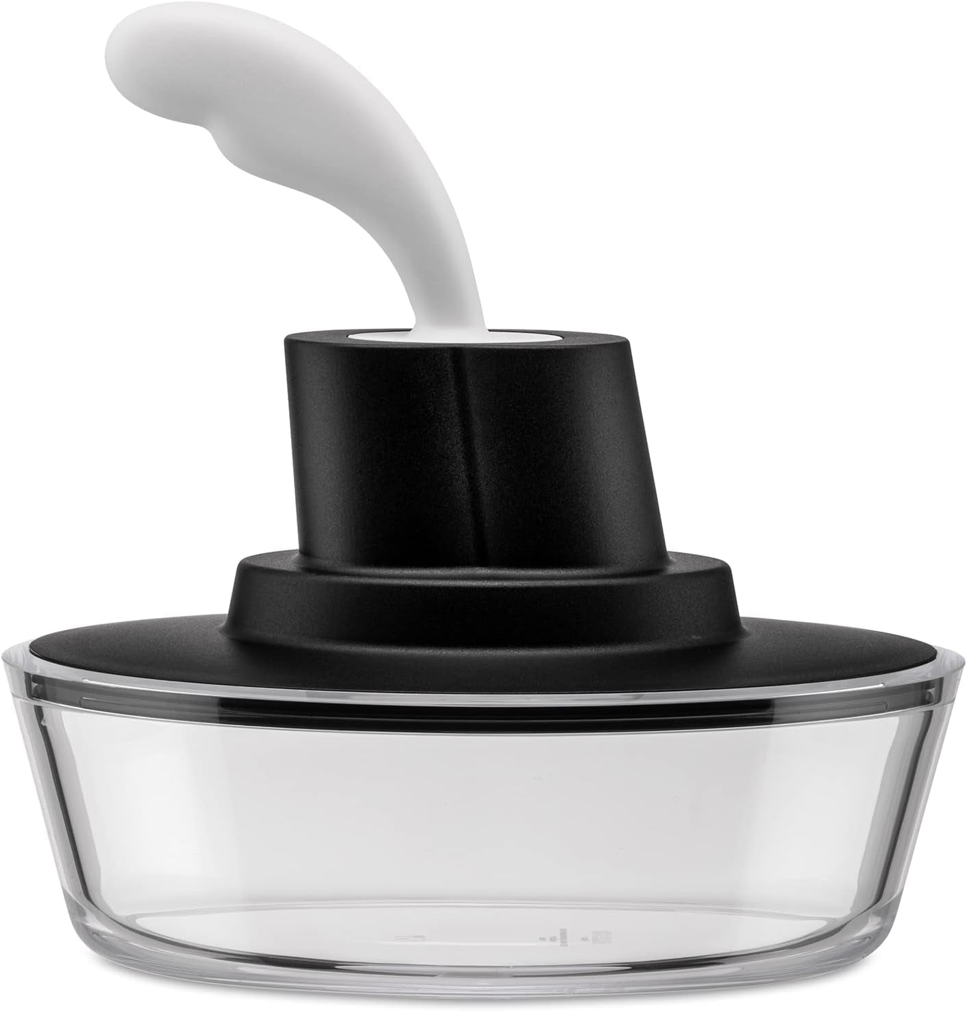 Alessi, B Ship Shape Butter Dish, Black