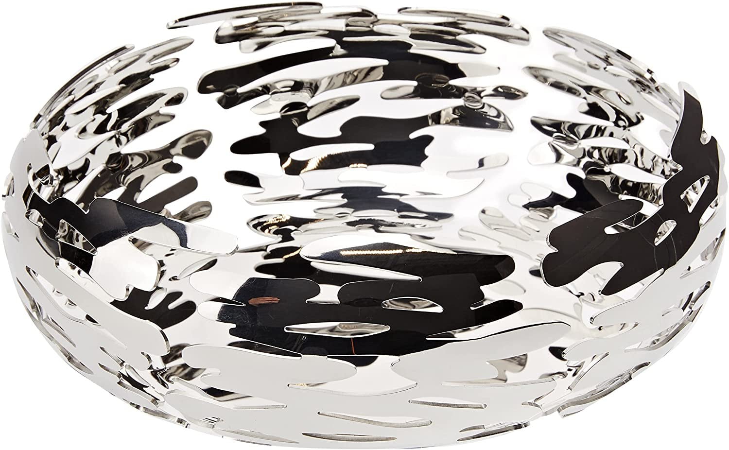 Barknest Round Stainless Steel Decorative Basket