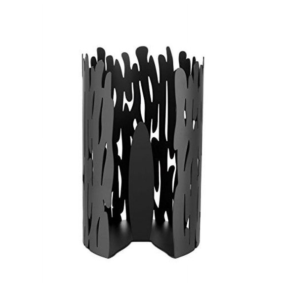 Alessi Barkroll Kitchen Paper Towel Roll Holder, Black - BM04 B
