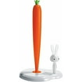 thumbnail image 1 of Alessi Bunny & Carrot Kitchen Roll Holder White / Cm 34 || Inch 13&frac12;&Prime;, 1 of 3