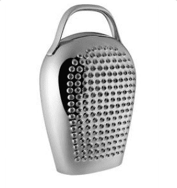 Alessi 'Cheese Please' 18/10 Stainless Steel Cowbell Cheese Grater