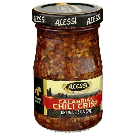 Alessi 2415181 Calabrian Chili Crisp In Oil, 3.5 oz