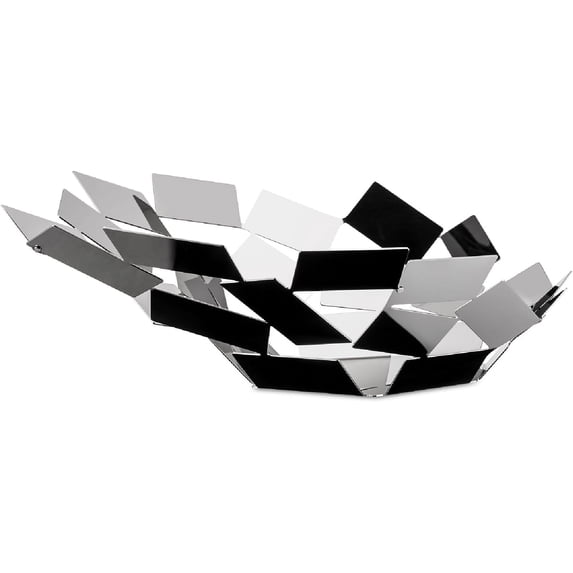 Alessi Classic Stanza Dello Scirocco Stainless Steel Centerpiece, Silver