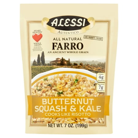 Alessi Farro Butternut Squash & Kale, 7 oz