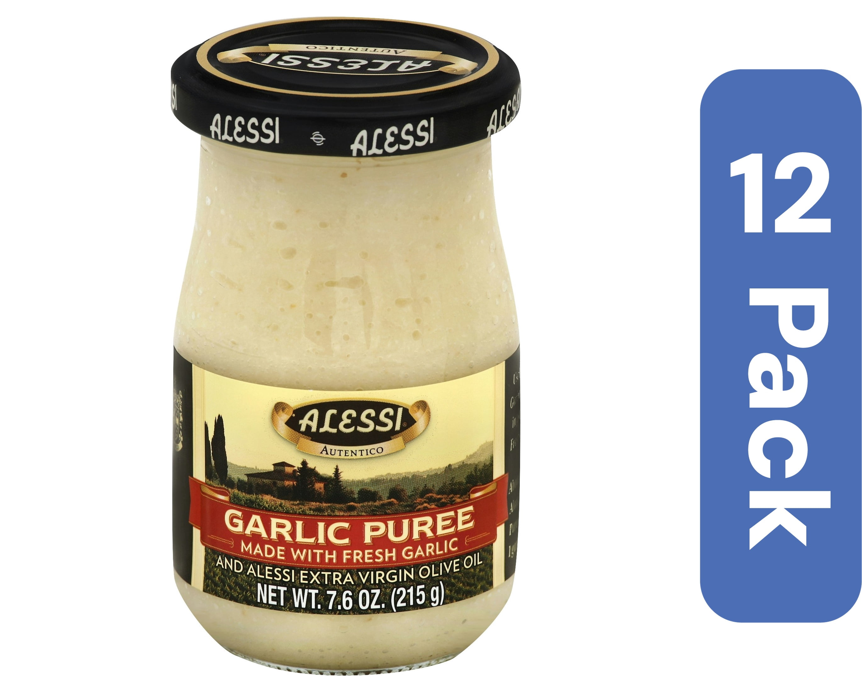 Alessi Garlic Puree 7.6 oz (Pack of 12) - Walmart.com