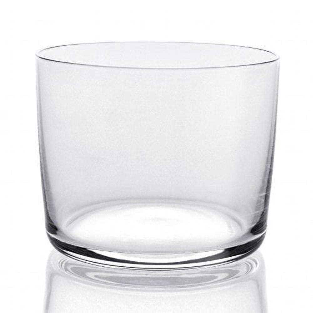 Clear Crystalline Glass Red Wine Tumbler Set