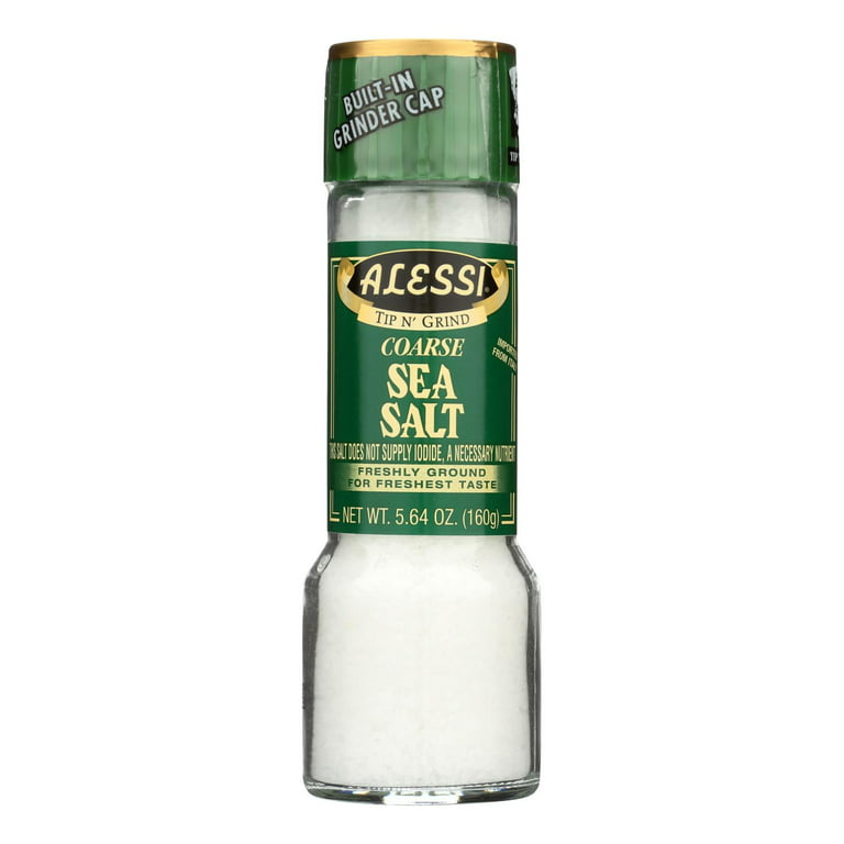 Alessi - Grainder - Coarse Sea Salt - Large - 5.64 oz 