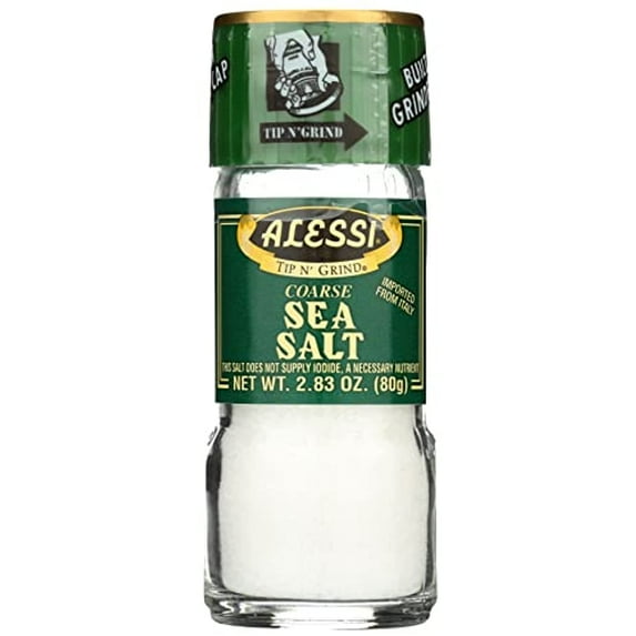 Alessi Grinder Sea Salt Course, 2.83 Oz (Pack Of 6)
