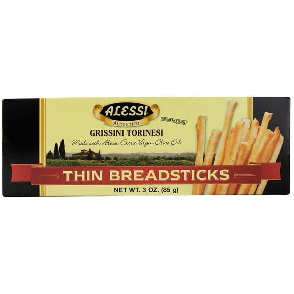 Alessi Grissini Torinesi Thin Breadsticks -- 3 Oz