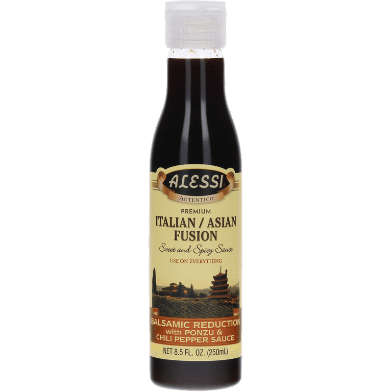 Alessi Italian Asian Fusion Balsamic Reduction, Tangy Sweet Flavor