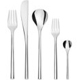 Alessi "MU" Flatware Set Composed Of One Table Spoon, Table Fork, Table
