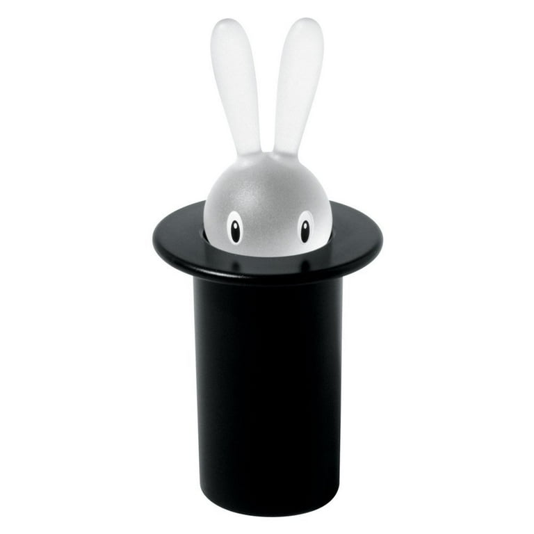 Alessi Magic Bunny Toothpick Holder, Black - Walmart.com