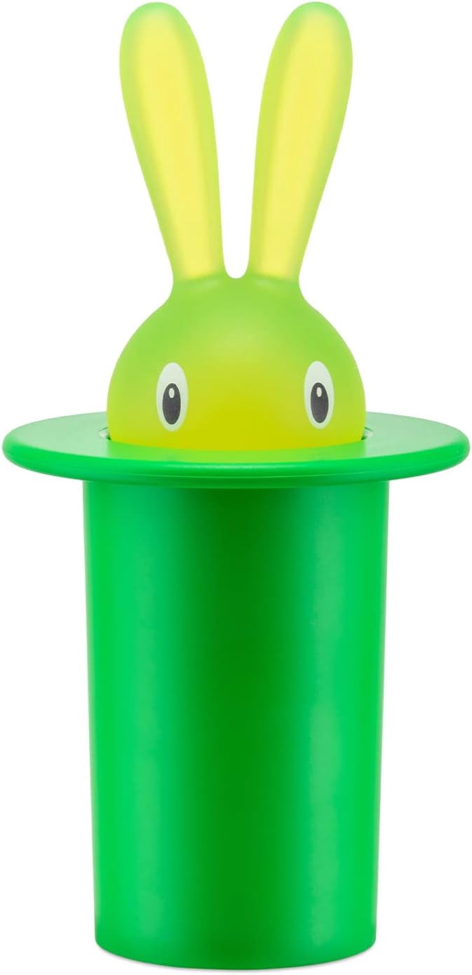 Alessi Magic Bunny Toothpick Holder, Green