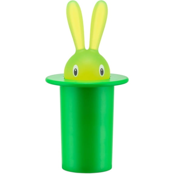 Alessi Magic Bunny Toothpick Holder, Green