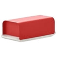 thumbnail image 1 of Alessi Mattina Butter Dish Red, 1 of 3