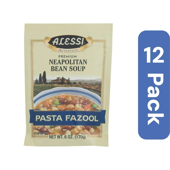 Alessi Pasta e Fagioli Soup Mix 6 oz (Pack of 12)