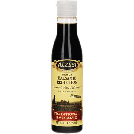 Alessi Premium Balsamic Vinegar Reduction, Traditional Balsamic, 8.5 fl oz