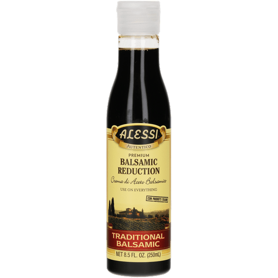Alessi Premium Balsamic Vinegar Reduction, Traditional Balsamic, 8.5 fl oz