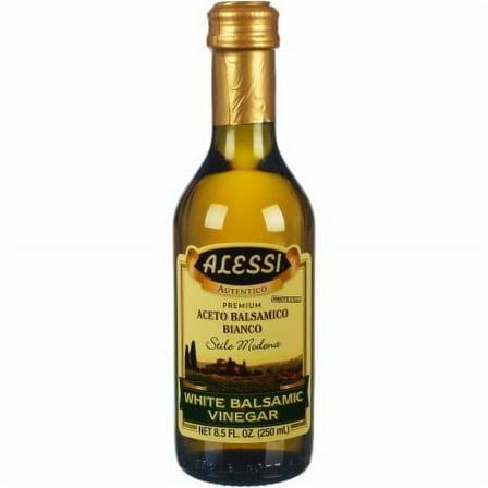 Alessi Premium White Balsamic Vinegar, 8.5 fl oz