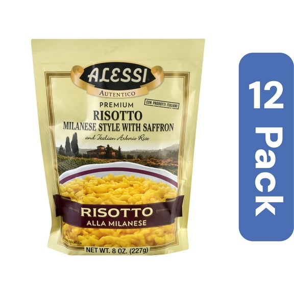 Alessi Risotto al Milanta 8 oz (Pack of 12)