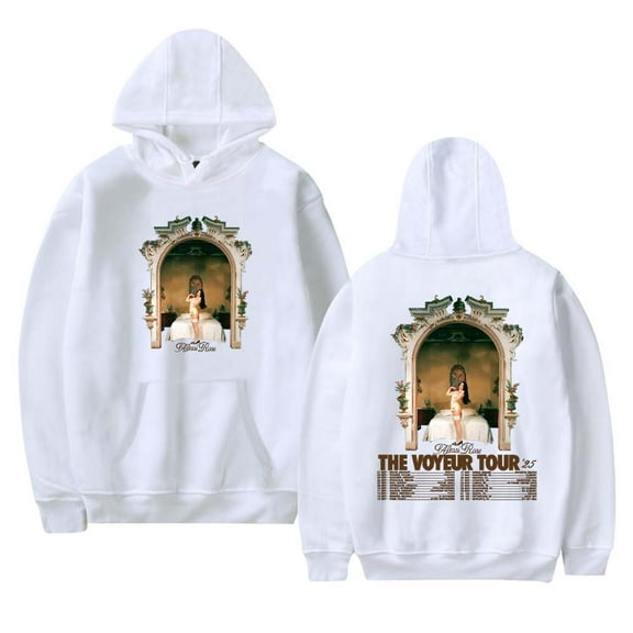 Alessi Rose The Voyeur Tour 2025 Hoodies Women Men Casual Long Sleeve Sweatshirt Clothes