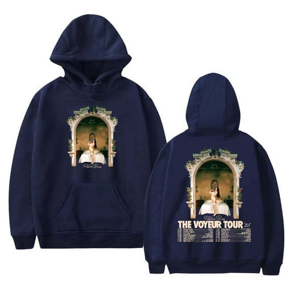 Alessi Rose The Voyeur Tour 2025 Hoodies Women Men Casual Long Sleeve Sweatshirt Clothes
